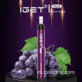 El mejor vape desechable Pen 1200 Puffs Iget Plus